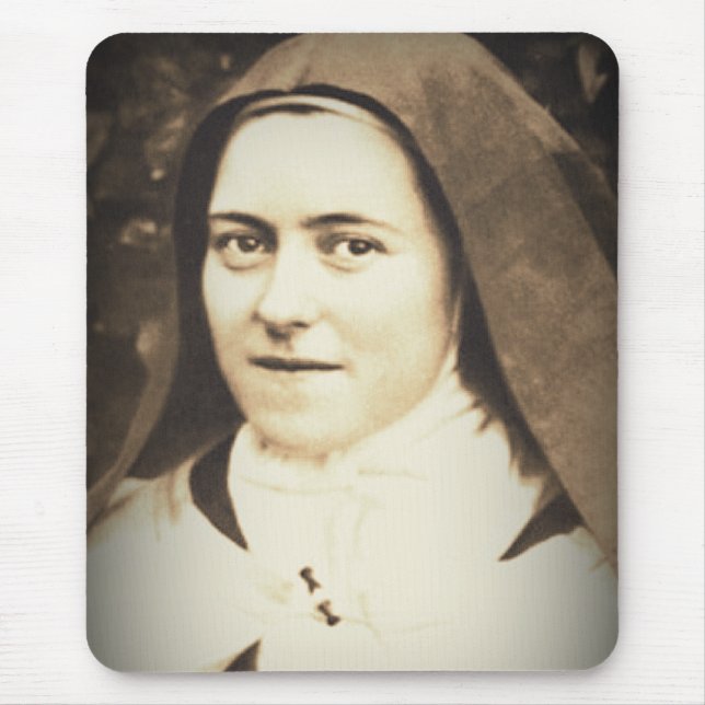 SAINT THERESE OF LISIEUX MOUSE PAD (Front)