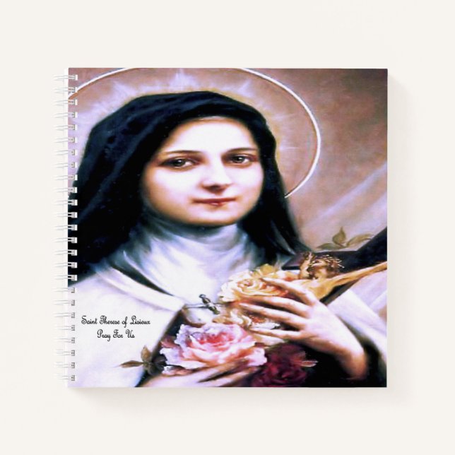 Saint Therese of Lisieux Notebook (Front)