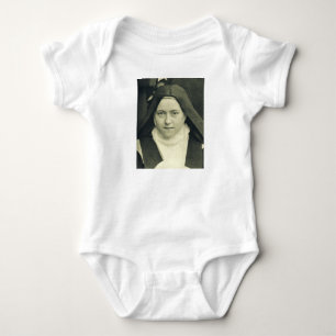 Saint Therese of the Child Jesus and the Holy Face Baby Bodysuit