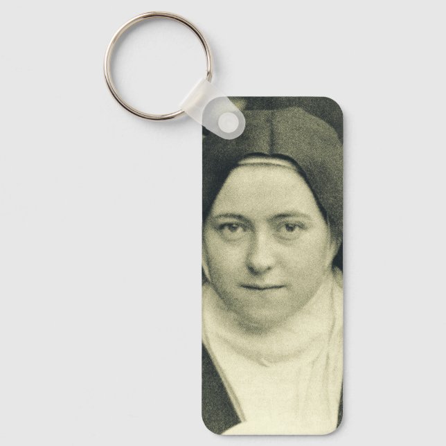 Saint Therese of the Child Jesus and the Holy Face Keychain (Front)