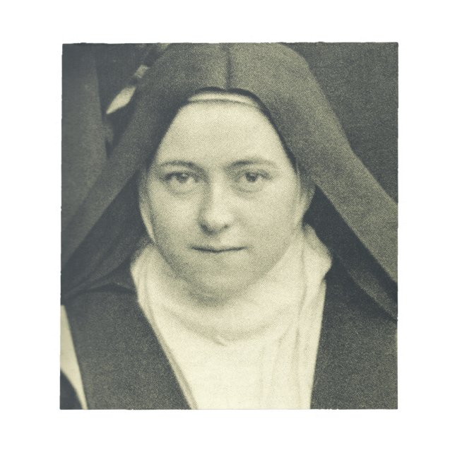 Saint Therese of the Child Jesus and the Holy Face Notepad (Front)