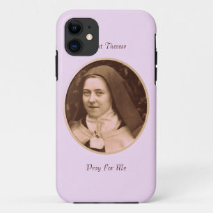 SAINT THERESE PRAY FOR ME iPhone 11 CASE