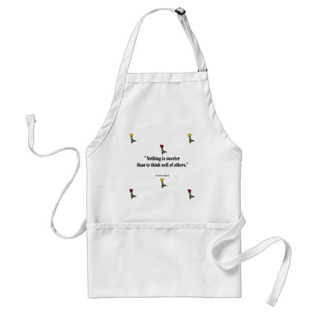 Saint Therese Quote 1 Standard Apron (Front)