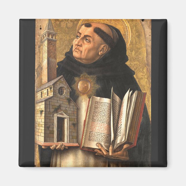 Saint Thomas Aquinas Doctor of Truth Magnet (Front)