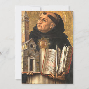 Saint Thomas Aquinas Holiday Card