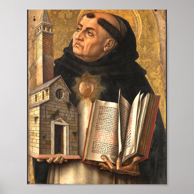 Saint Thomas Aquinas Poster (Front)
