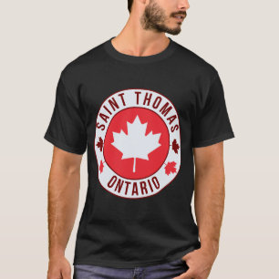 Saint Thomas, Canada City T-Shirt Travel & Homet