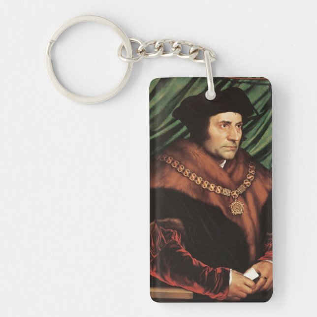 Saint Thomas Moore Keychain (Front)