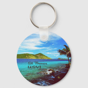 Saint Thomas U.S.V.I. Keychain
