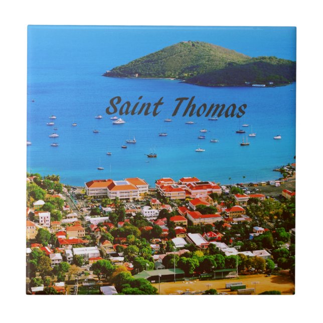 Saint Thomas U.S.V.I. Tile (Front)