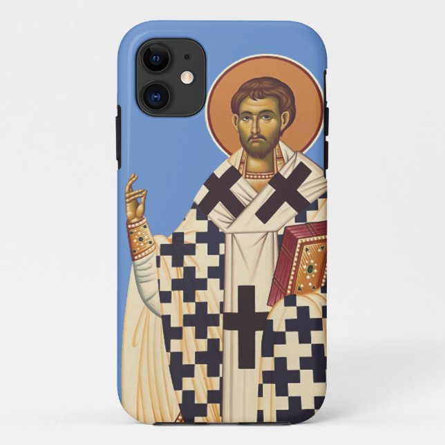 Saint Timothy of Ephesus Traditional Orthodox Art Case-Mate iPhone Case (Back)