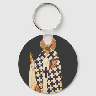 Saint Timothy the first Christian bishop of Ephes  Keychain