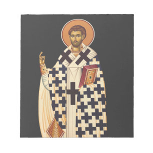 Saint Timothy the first Christian bishop of Ephes Notepad