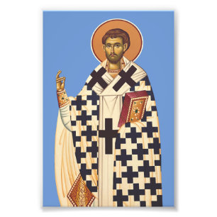 Saint Timothy the first Christian bishop of Ephes Photo Print