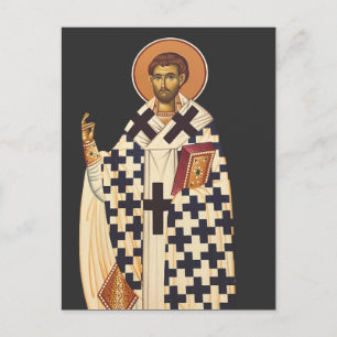Saint Timothy the first Christian bishop of Ephes  Postcard