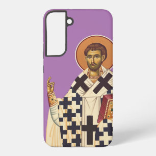 Saint Timothy the first Christian bishop of Ephes  Samsung Galaxy Case