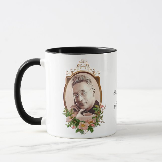 Saint Titus Brandsma Carmelite Saints Priest Mug (Left)