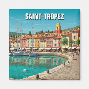 Saint-Tropez France Travel Magnet
