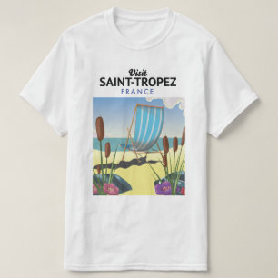 Saint-Tropez France travel poster T-Shirt