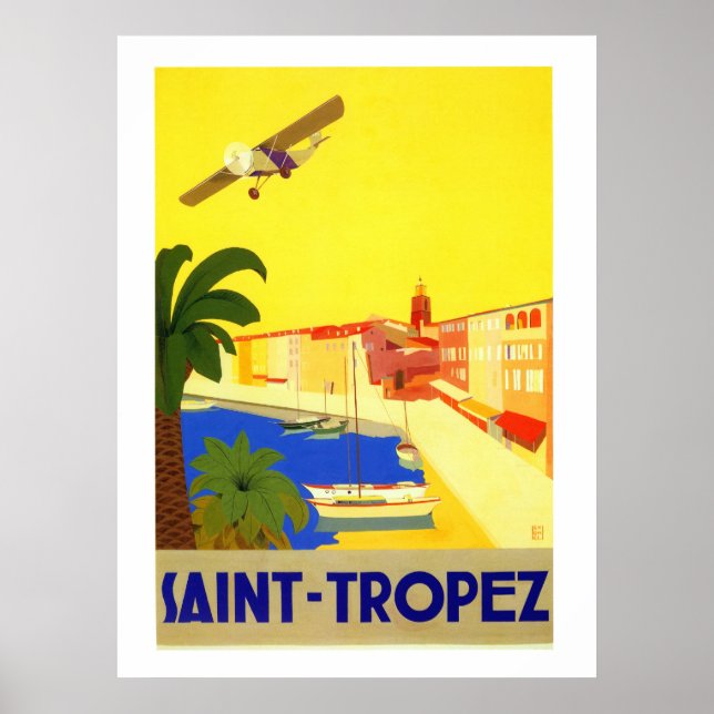 Saint Tropez Poster (Front)