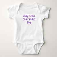 Saint Urho's Day Finnish Baby One-Piece (White)