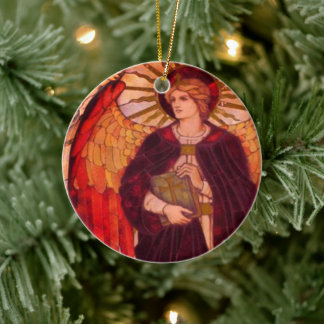 Saint Uriel Ceramic Ornament