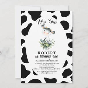 Saint-Vache ferme 1er anniversaire Invitation