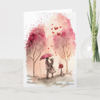 Saint Valentin/ Anniversaire/ Carte d'amour