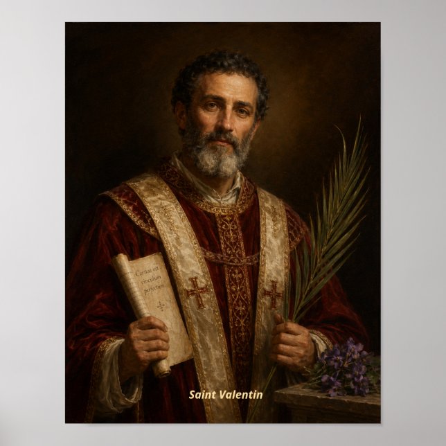 Saint Valentin Art Print (Front)