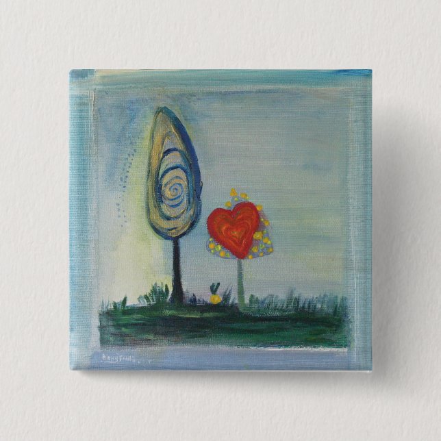 Saint-Valentin, Badge d'amour (Devant)
