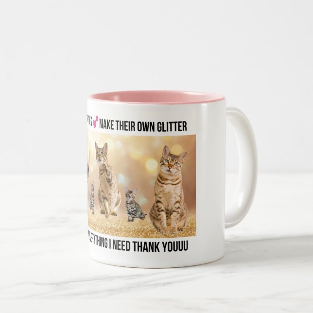 Saint Valentin Bengale Love Mug (Devant droit)