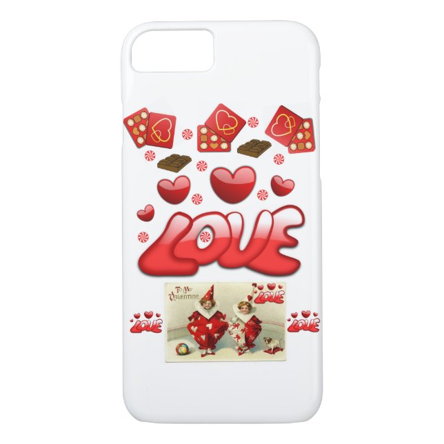 Saint Valentin coque iphone (Dos)