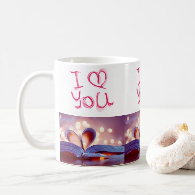 Saint Valentin Mug Mugs (Avec donut)