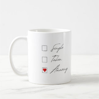 Saint Valentin Mug - Relation Statut Cadeau