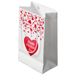 Saint Valentin Red Confetti Hearts Cadeaux Sacs ca
