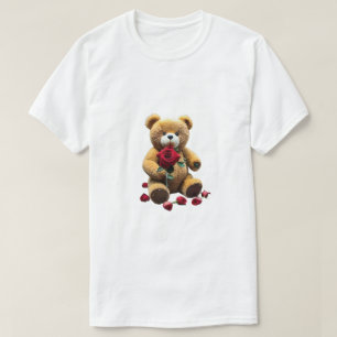 Saint Valentin T-shirt de vacances Ours en peluche