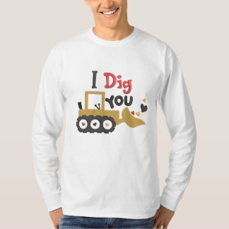 "Saint Valentin T-shirt "Je t'ai creusé"