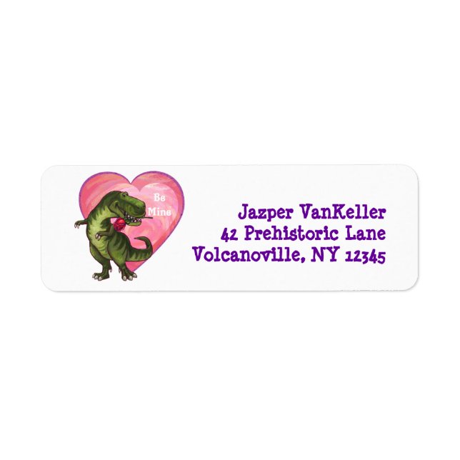 Saint Valentin Tyrannosaurus (Devant)