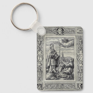 Saint Valentine Bishop of Terni  Keychain