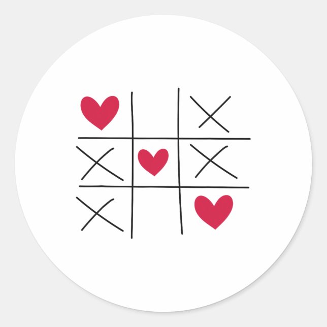 Saint Valentine's Designs  Classic Round Sticker (Front)