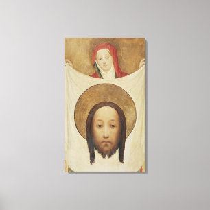 Saint Veronica with the Sudarium, c.1420 Canvas Print