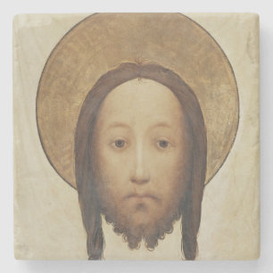 Saint Veronica with the Sudarium, c.1420 Stone Coaster