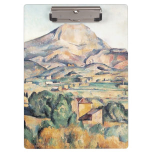 Saint-Victoire Barnes Mountain Paul Cezanne Clipboard