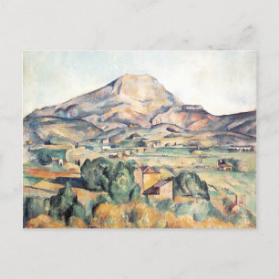 Saint-Victoire Barnes Mountain Paul Cezanne   Postcard