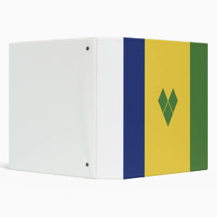 Saint Vincent and the Grenadines flag Binder