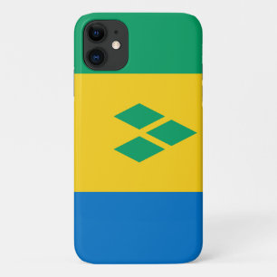 Saint Vincent  and the Grenadines Flag iPhone 11 Case