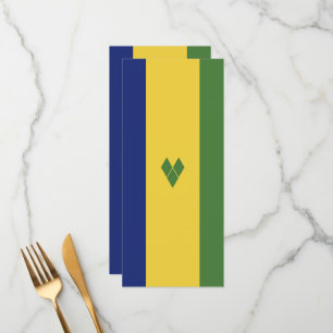 Saint Vincent and the Grenadines flag Menu