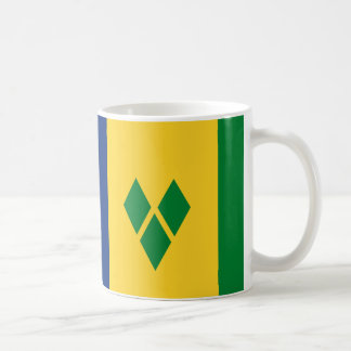 "Saint Vincent and the Grenadines Flag Mug - Vibra