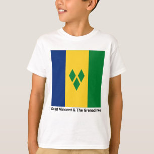 Saint Vincent and the Grenadines Flag Vincy T-Shirt