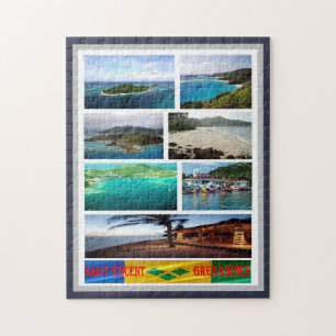Saint Vincent and the Grenadines - Mosaic - Jigsaw Puzzle